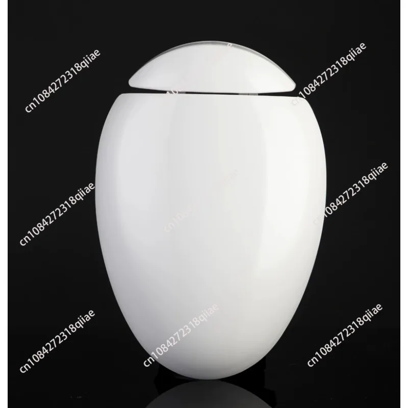 계란형 변기 시트 화이트 풀세트 스테인리스 스틸 빈티지 변기 시트 PP 보드