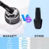 Makartt Nail Foil Glue Gel for Nail, Foil Gel Transfer for Nails Art Stickers Strong Adhesion Foil Transfer Gel Soak Off Salon 6