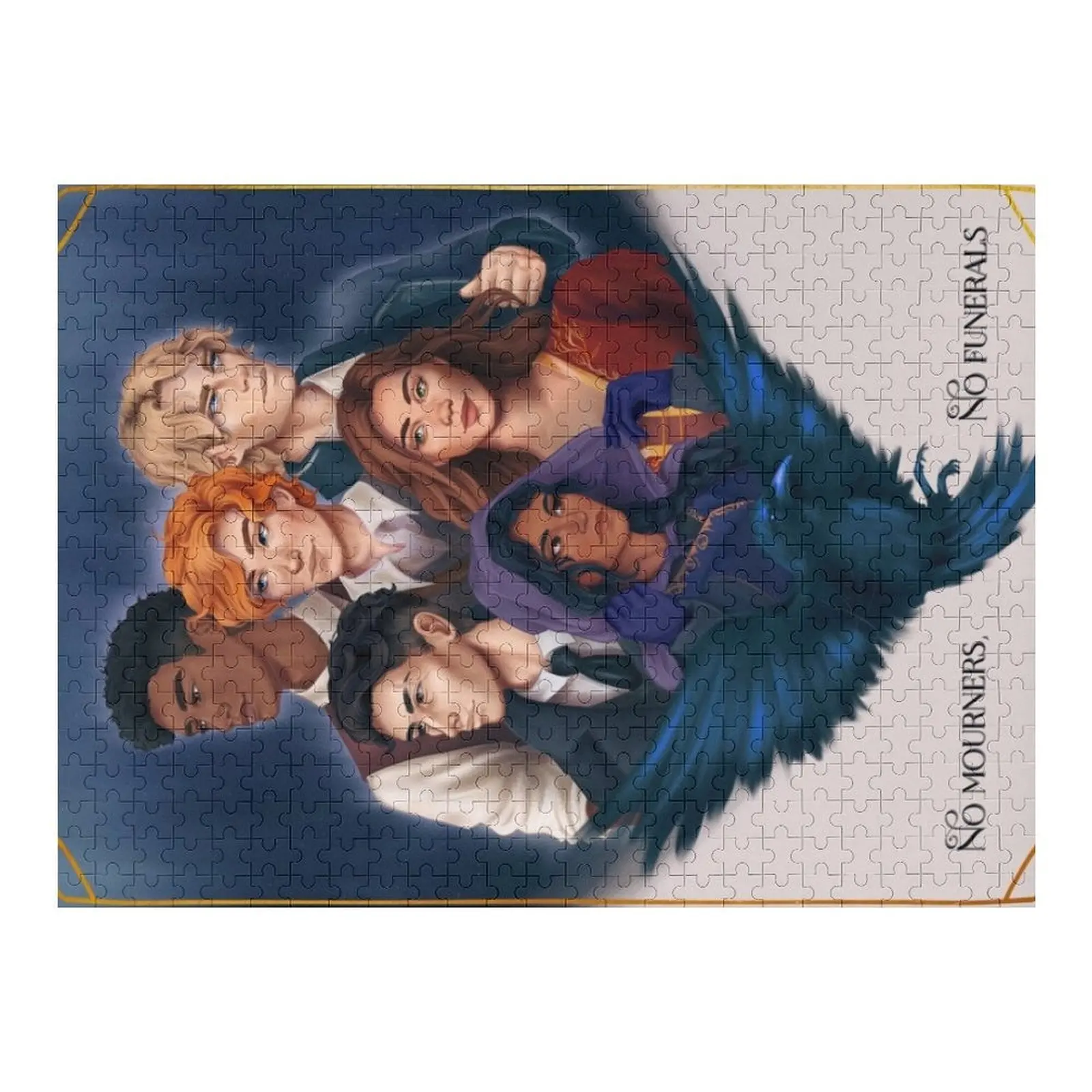 

Six of Crows Jigsaw Puzzle Custom With Photo Personalized For Kids Customized Kids Gift Customizeds For Kids Puzzle