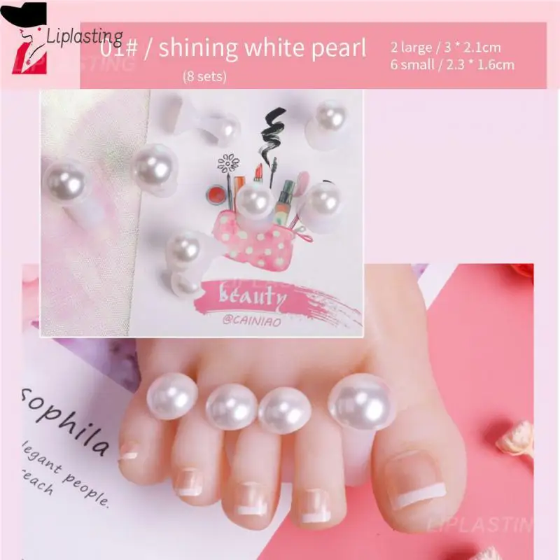 

Pack Nail Art Toe Separator Foots Sponge Fingers Separators Soft Gel UV Polish Nail Salon Supplies Pedicure Manicure Tool