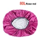 80L Rose red