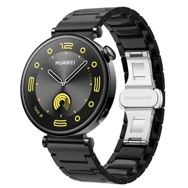 Elegant 18mm Ceramic Strap Women's Bracelet Wristband