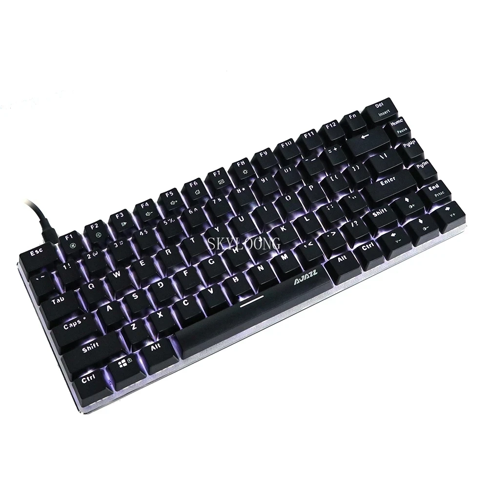 Ajazz AK33 82 Keys Wired Mechanical Game Keyboard for Gamer Programmer  Office for Android Windows - AliExpress