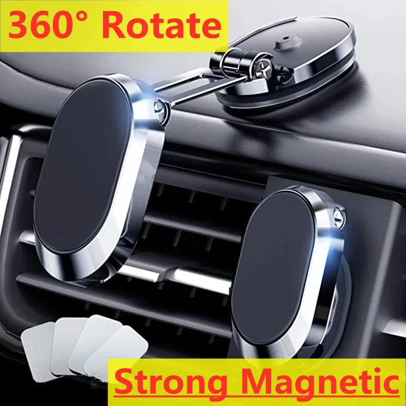 Soporte Magnetico Universal para coche Iman para Movil GPS 360º Iphone  Samsung