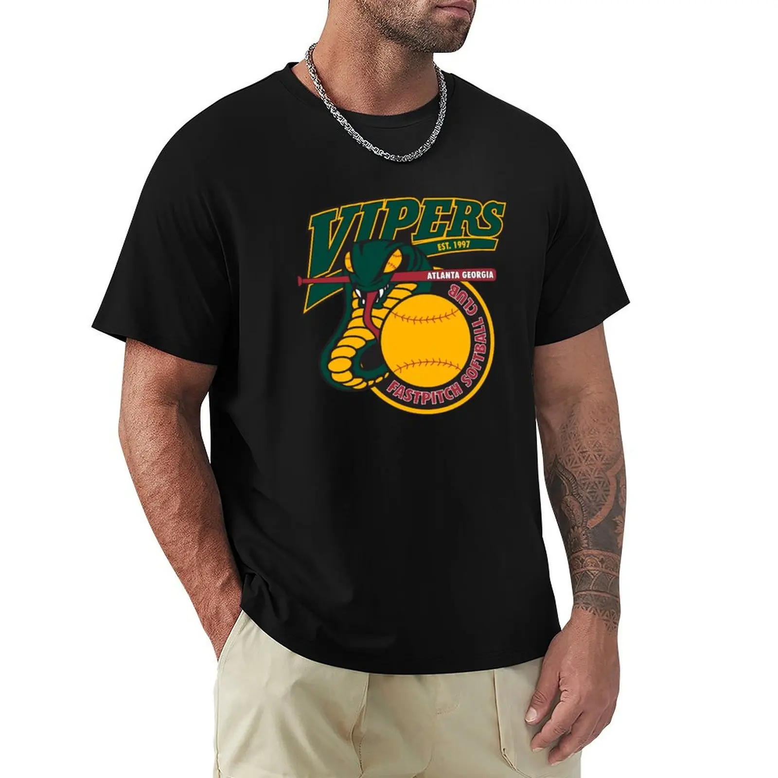 The Vipers, Maglietta Stile Atlanta Top Magliette Da Uomo Personalizzate
