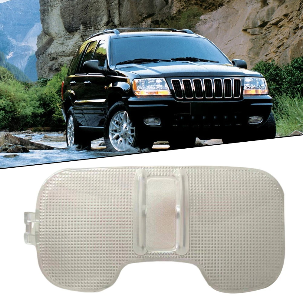 

Крышка лампы для чтения автомобиля # 1CJ11DW1AC для Jeep For PATRIOT 2010-17, белый корпус лампы для чтения ABS, замена крышки