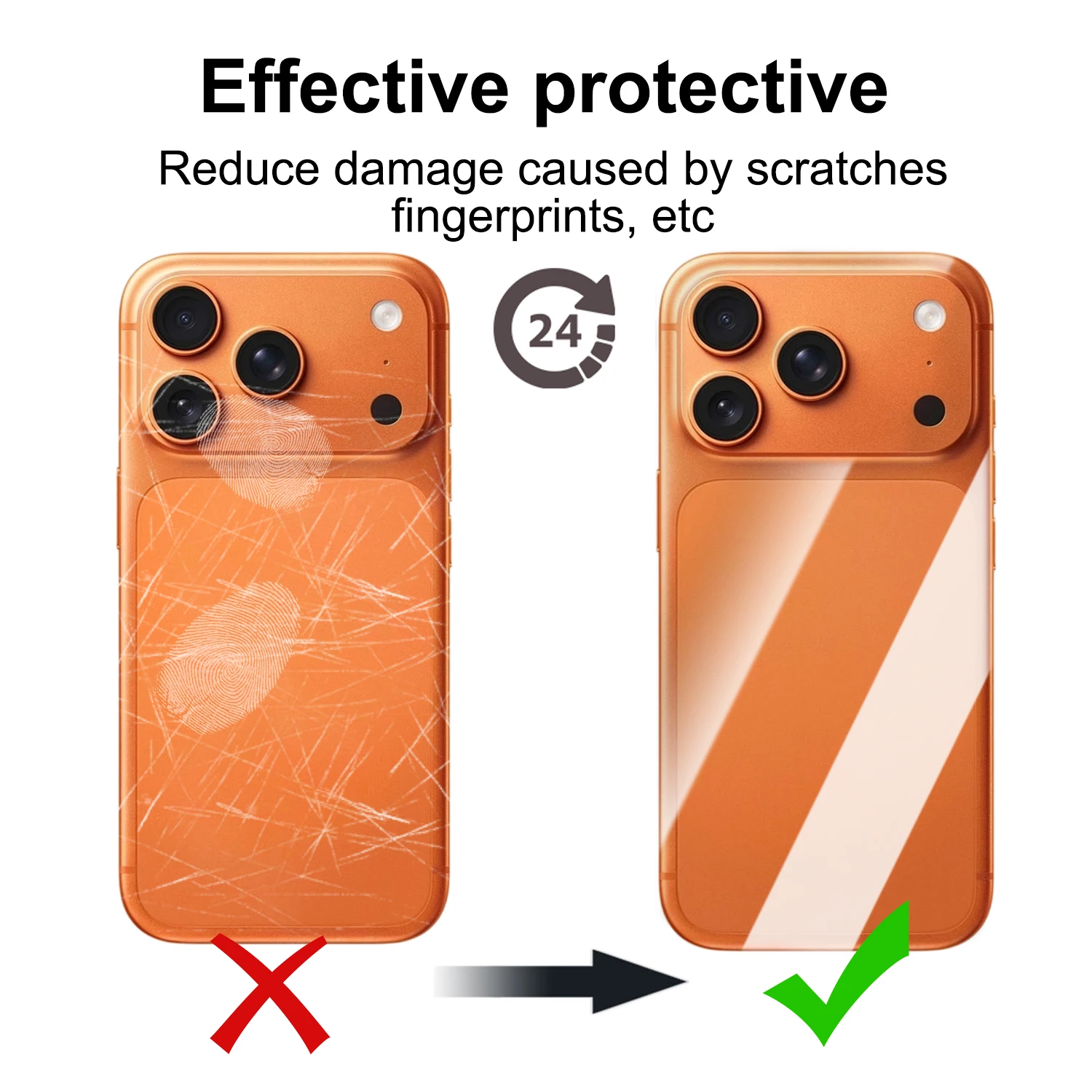 Back+Frame Hydrogel Film For iPhone 17 17Air 17Pro Max Clear Full Protection Border Side Back Protector Soft Films Not Glass 3