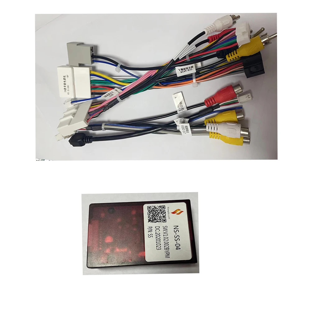 DSP Car Audio Android Power Cable Adapter With Canbus Box For Nissan Teana/Sylphy/Tiida Wiring Harness |