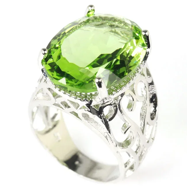 8g Customized 925 SOLID STERLING SILVER  Rings London Blue Pink Tourmaline Tsavorite Garnet Amethyst  Wedding Sz 5.5-10