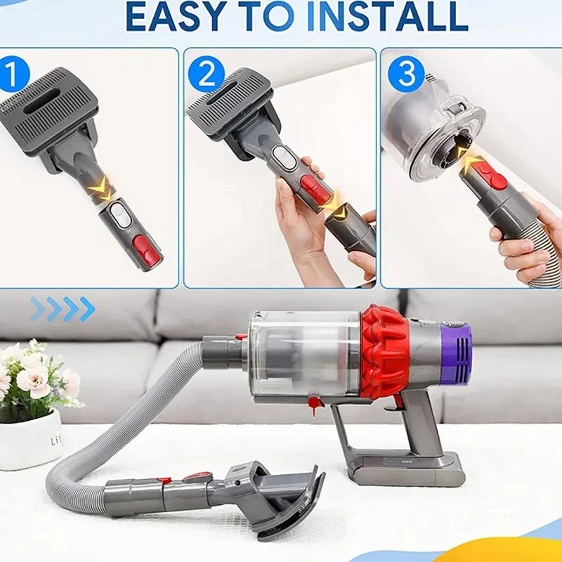 cães, peça de aspirador com conversor, Dyson V6 V7 V8 V10 V11 V12 V15