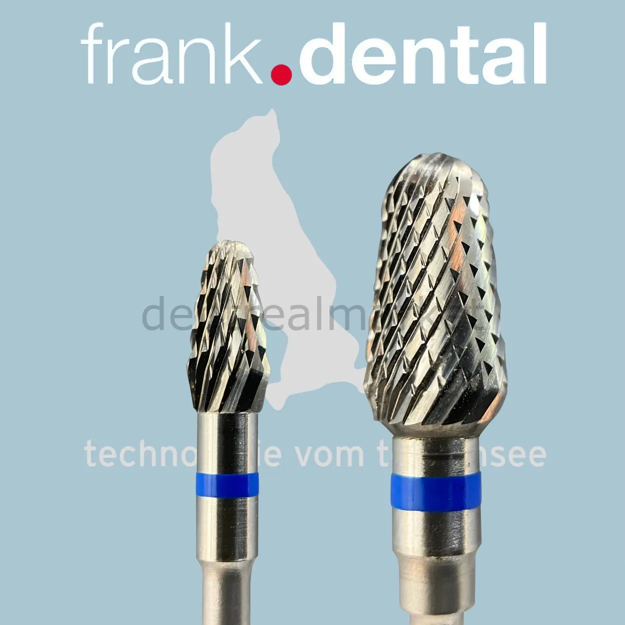 

Frank Dental - Tungsten carpita Monster Hard Burs - 351K - Nail Burs - Made in Germany Bur