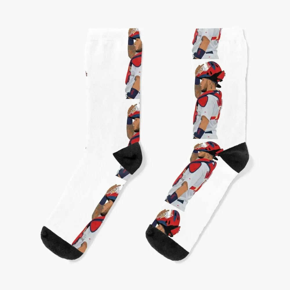 

Женские носки Yadier Molina 4 с принтом