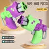 New toy gun Boy toy mini gunner soft bullet can be down three bullets indoor 3-6 year old children toy gun 3