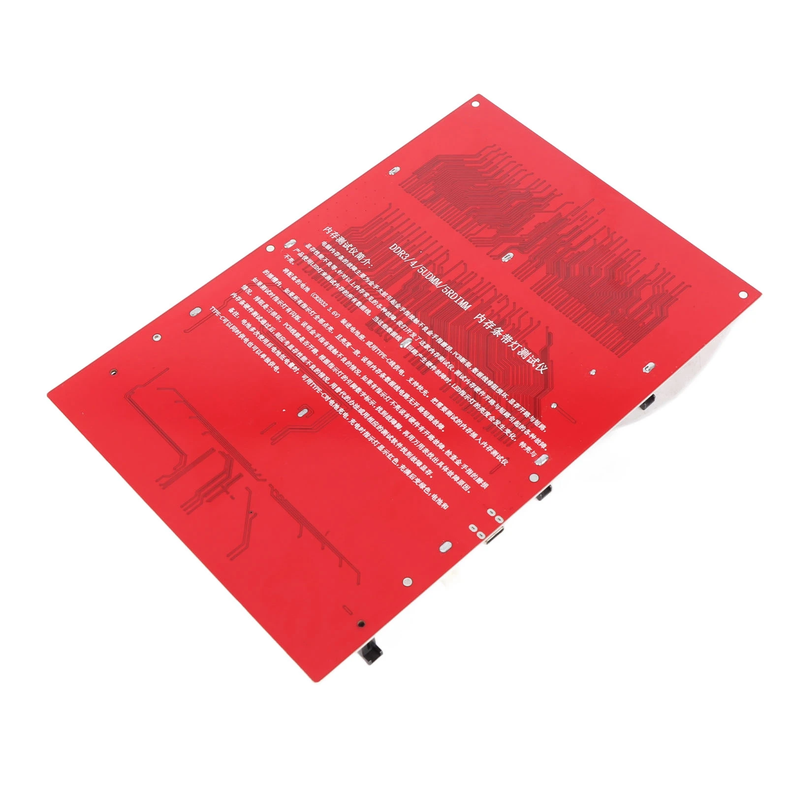 RAM Memory Diagnostic Analyzer 4 in 1 Desktop DDR3 DDR4 DDR5UDMM DDR5RDIMM RAM Memory Tester Card with Light
