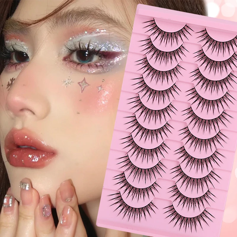 

Natural Lashes Slender Fluffy Soft Russian Striped False Eyelashes Dramatic Volume Eyelash Wholesale Eyelash Extension Supplies