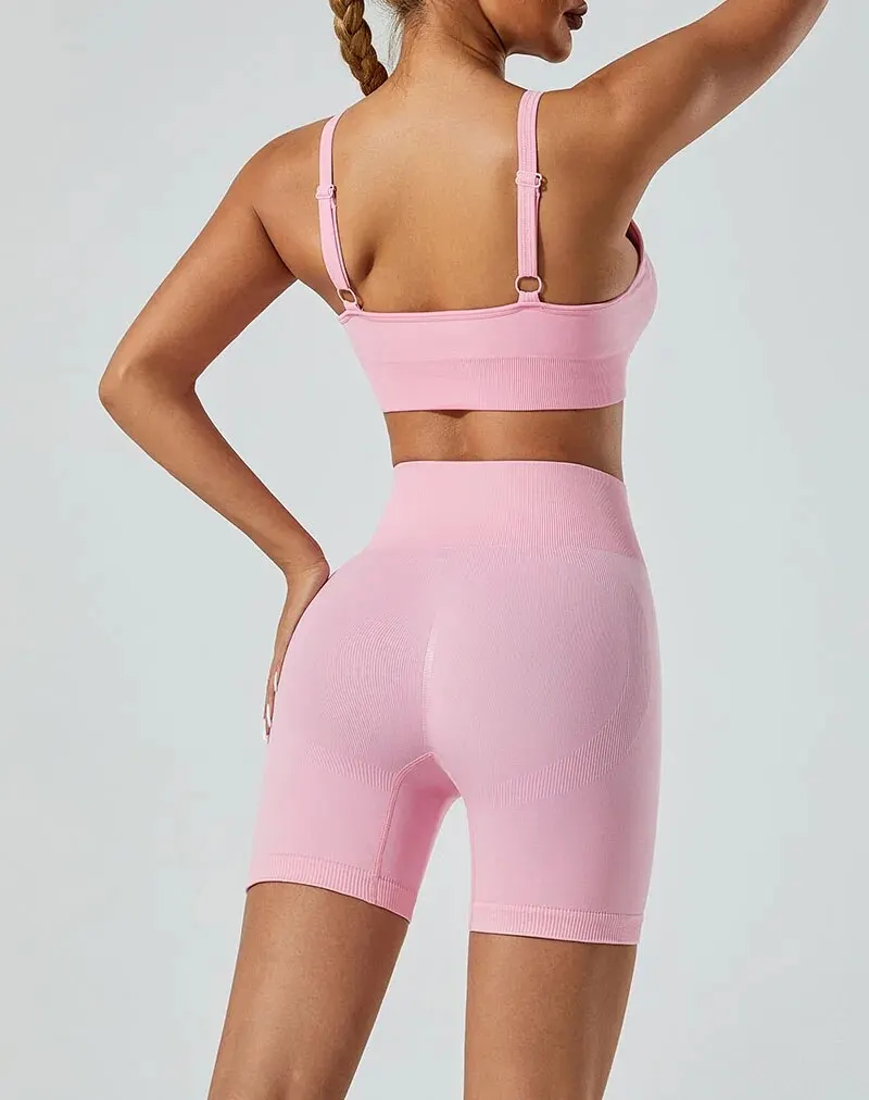 Womens Workout Seamless Scrunch Butt Sweatpants High Waisted Athletic Yoga Shorts sports shorts running shorts yoga shorts workout shorts seamless shorts