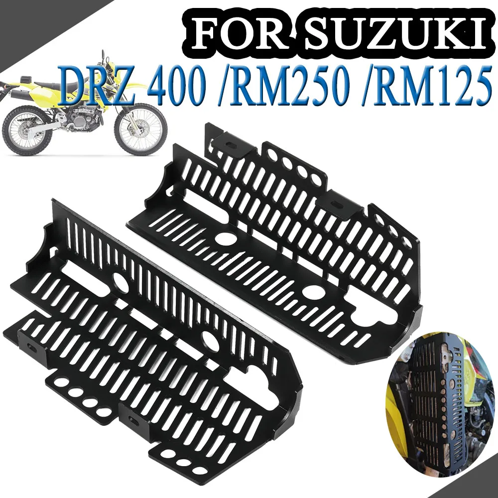 

For Suzuki DRZ400S DRZ 400E DRZ400E DRZ 400 DRZ400 DR-Z400 SM Motorcycle Radiator Guard Grille Protection Cover RM250 RM125 RM