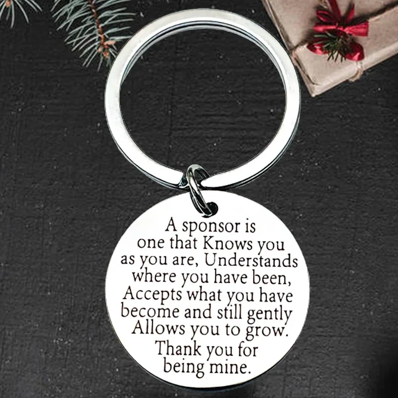 

Cute Sponsor Gifts Keychain Pendant Sponsor Appreciation Gift Sponsor Key Chain