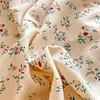 Bonenjoy Elastic Fitted Sheet Floral Style Bedsheet Soft Bed Cover Home Bed Linen Sheets drap de lit (Pillowcase Need Order) 5