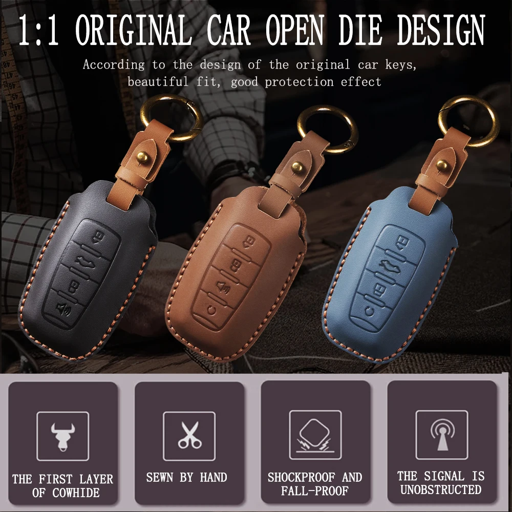 New version key case cover keychain for Great Wall Haval/Hover H6 H7 H4 H9 F5 F7 H2S Car-covers Holder Shell Accessories key case key case cover