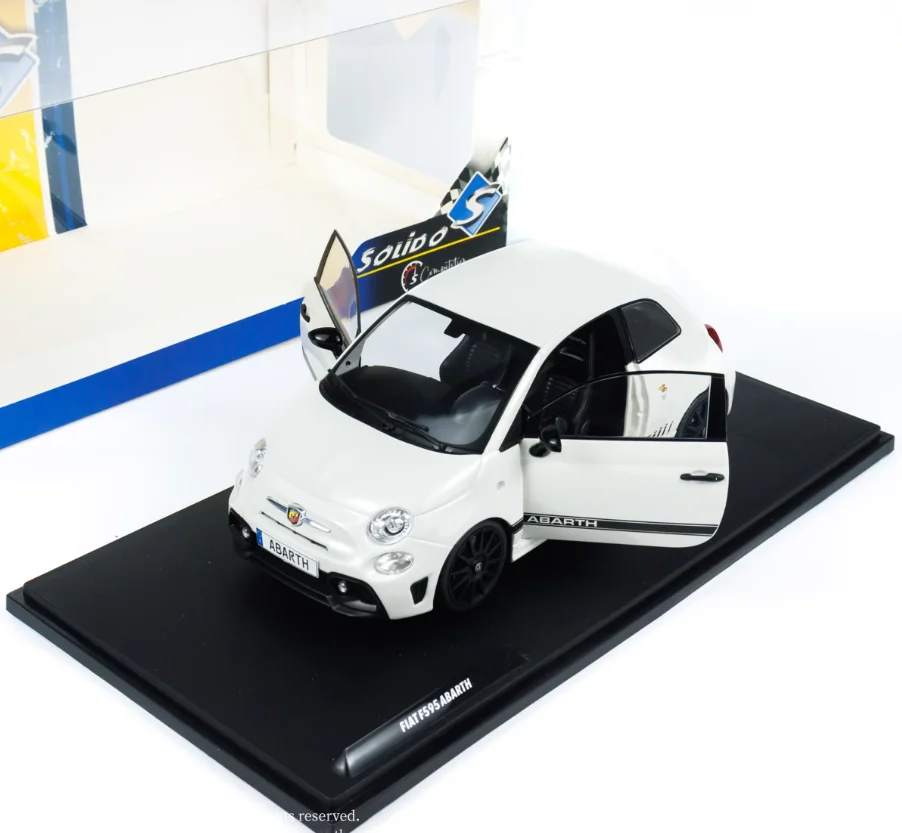 SOLIDO 1:18 F595 ABARTH Simulation Alloy Car Model Gifts Decoration Collection Vehicle Toys Static Display 12 Sf8dc621f9b31443680a7dbb22a5e6061v