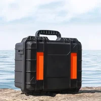 Suitcase Transport Toolbox Reflective Tools Storage Hard Plastic Maintenance Equipment With Electrician Case Strips Case Case 1