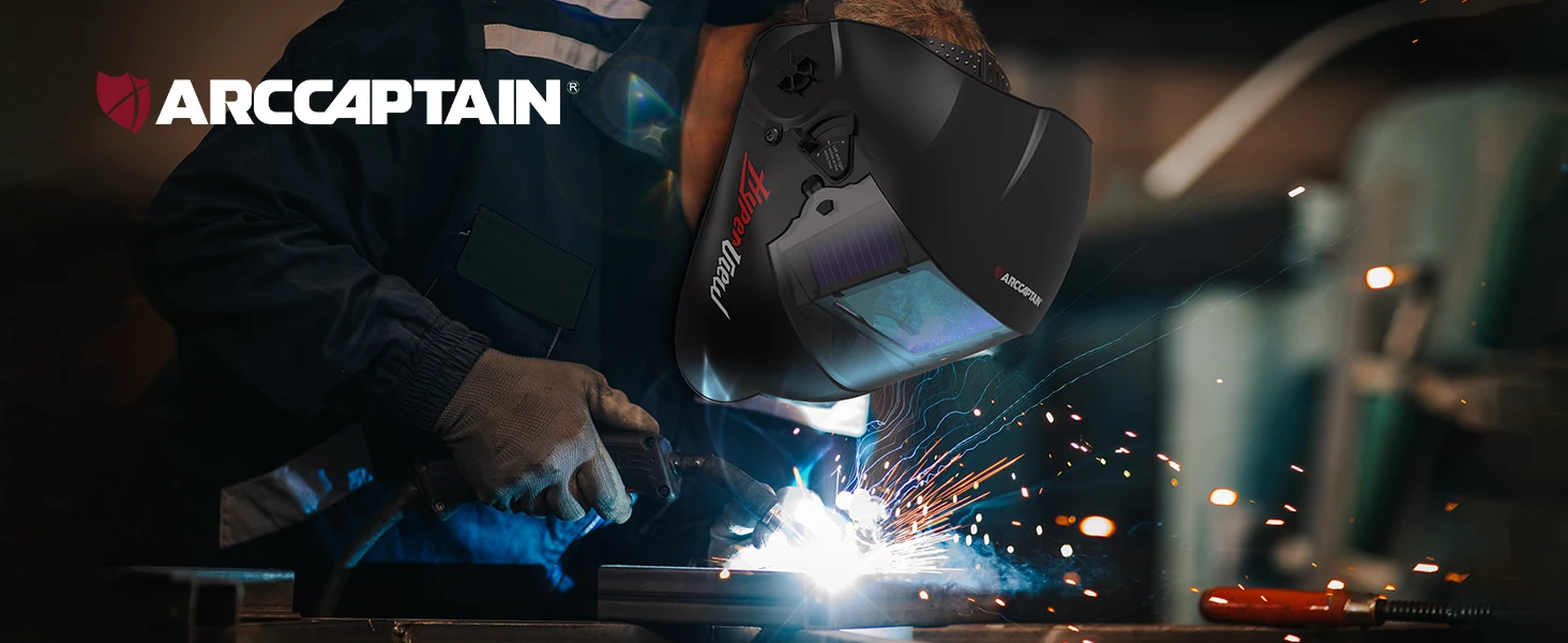 Casco de soldadura ARCCAPTAIN - 4 sensores y visión mejorada