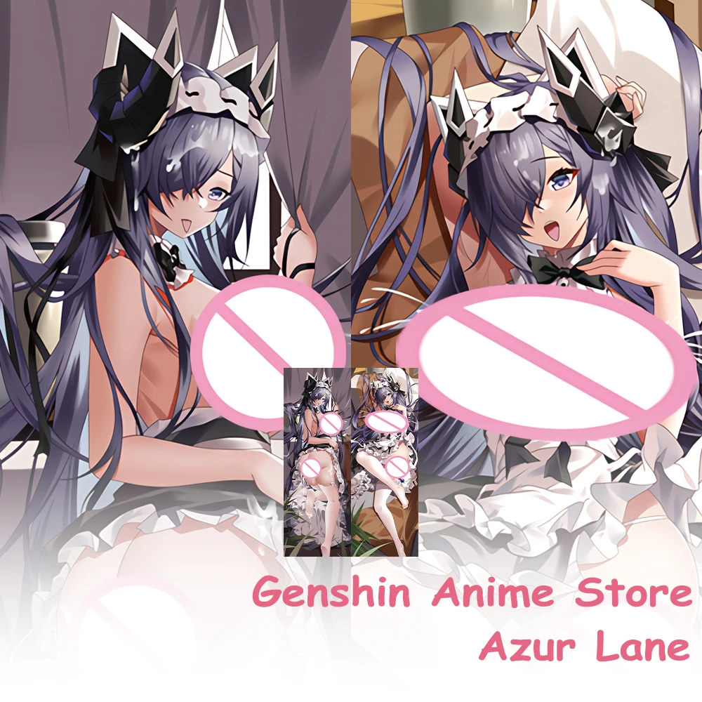 

Anime Azur Lane Pillowcases Otaku Dakimakura Pillowcase Hugging Musashi Cosplay Sexy Girl Body Cushion Cover Bedding Decor