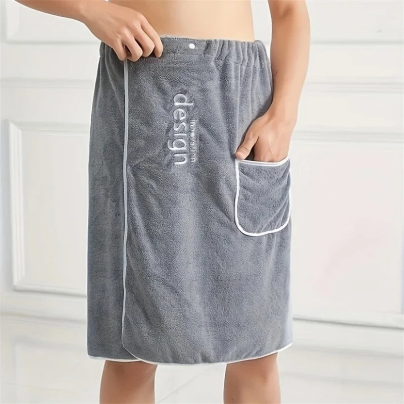 Men's Quick-Dry Bath Wrap 3