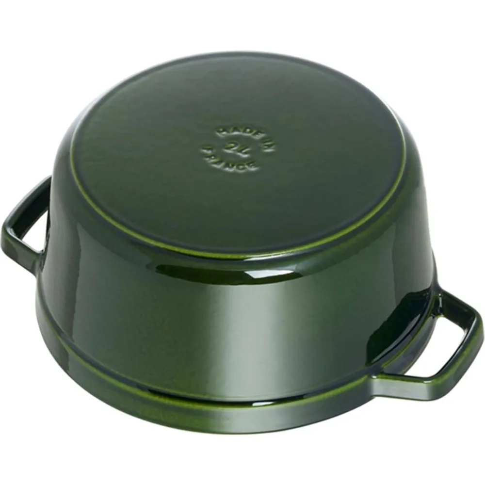 4-Qt Cast Iron Round Dutch Oven 3
