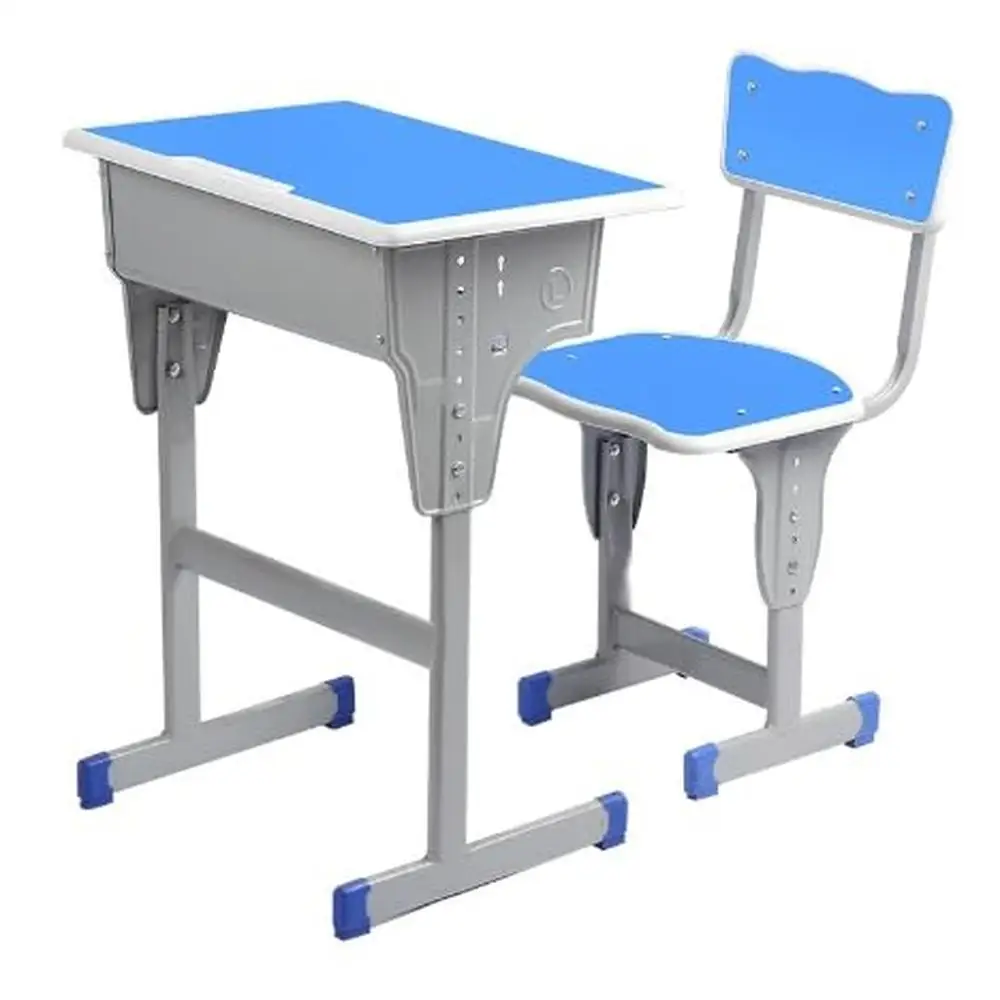 Premium Kids Study Desk Chair Set Ergonomic Adjustable Children's School Table Chair Spacious Workspace with Storage Durable 3