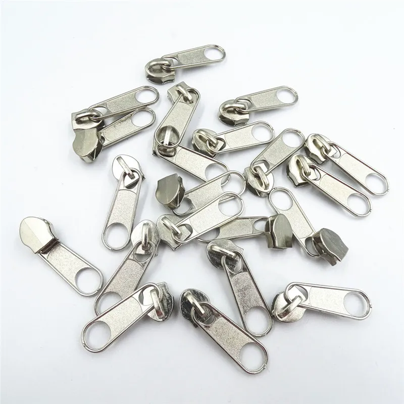 25/50/100Pcs Nylon Coil Zipper Slider DIY Zipper Slider Sewing Tool 3# 5# zipper sliders zipper accessories