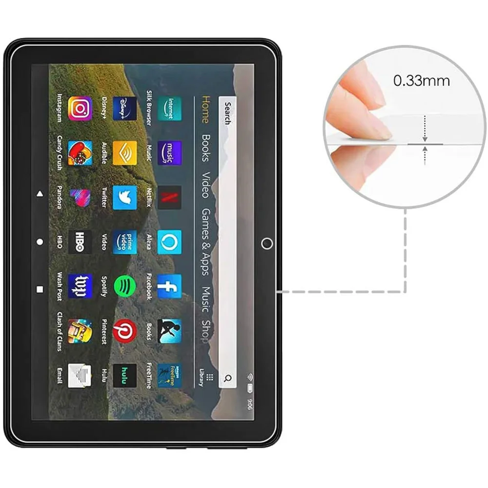 2-Pack HD Anti-Scratch Tempered Glass Screen Protector