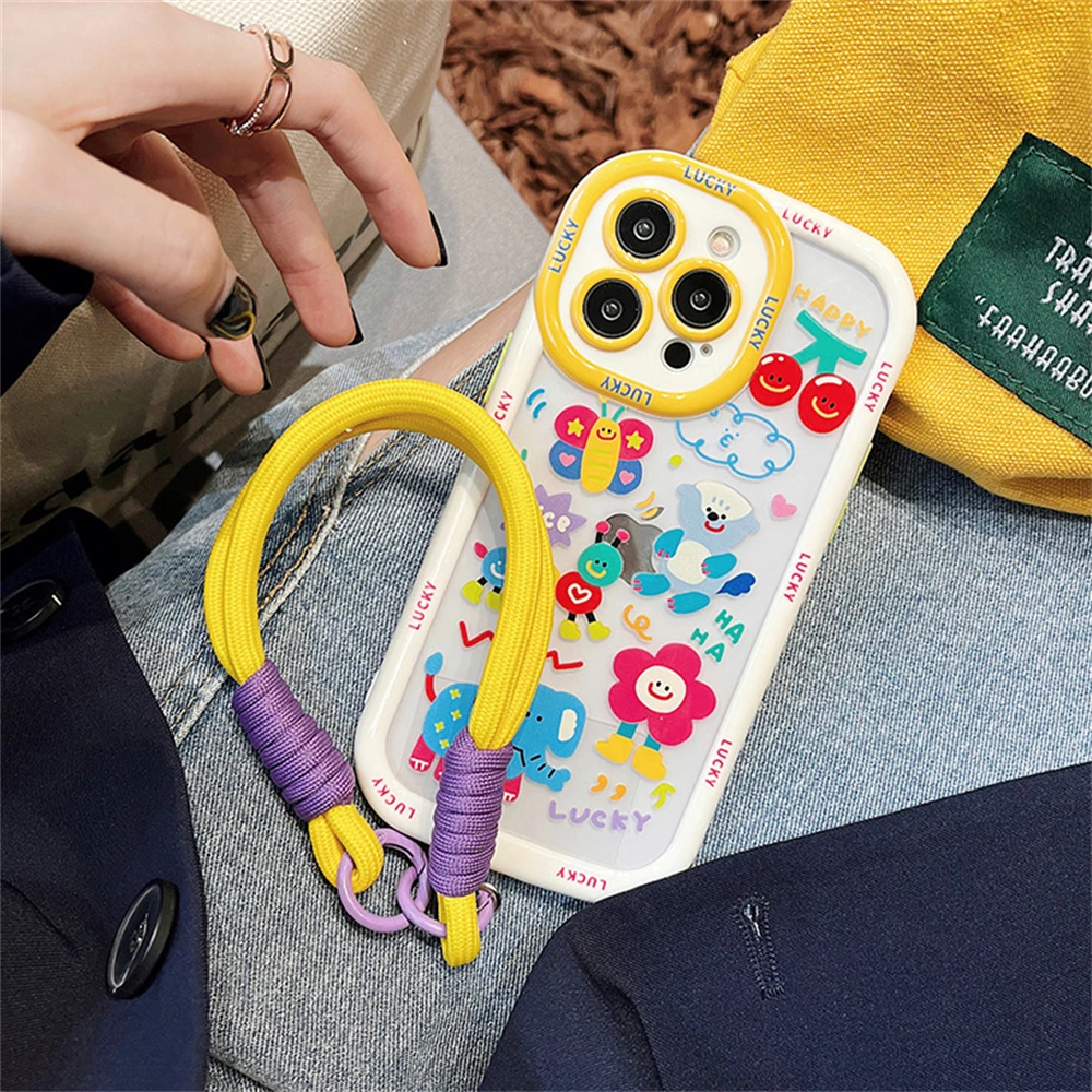 Butterfly Elephant Pro Max INS Cute Cartoon Butterfly Elephant