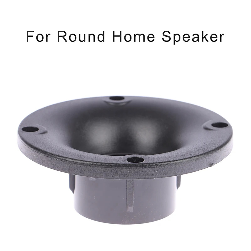 3 Inch 80mm Small Size Horn Tweeter Plastic Threaded Mouth 34mm Speaker Repair Accessories