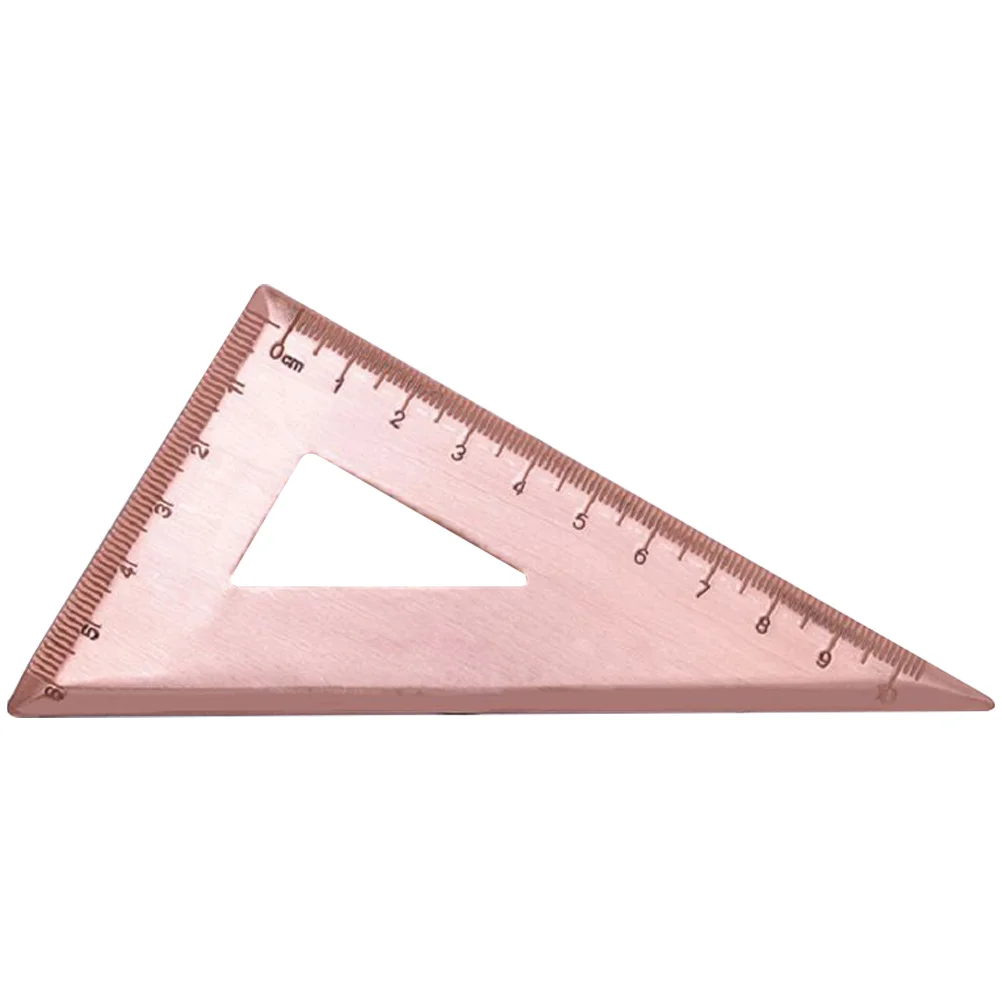 Copper Ruler Square Tool Geometric Rulers Large Framing Scale Digital Measuring Carpenter