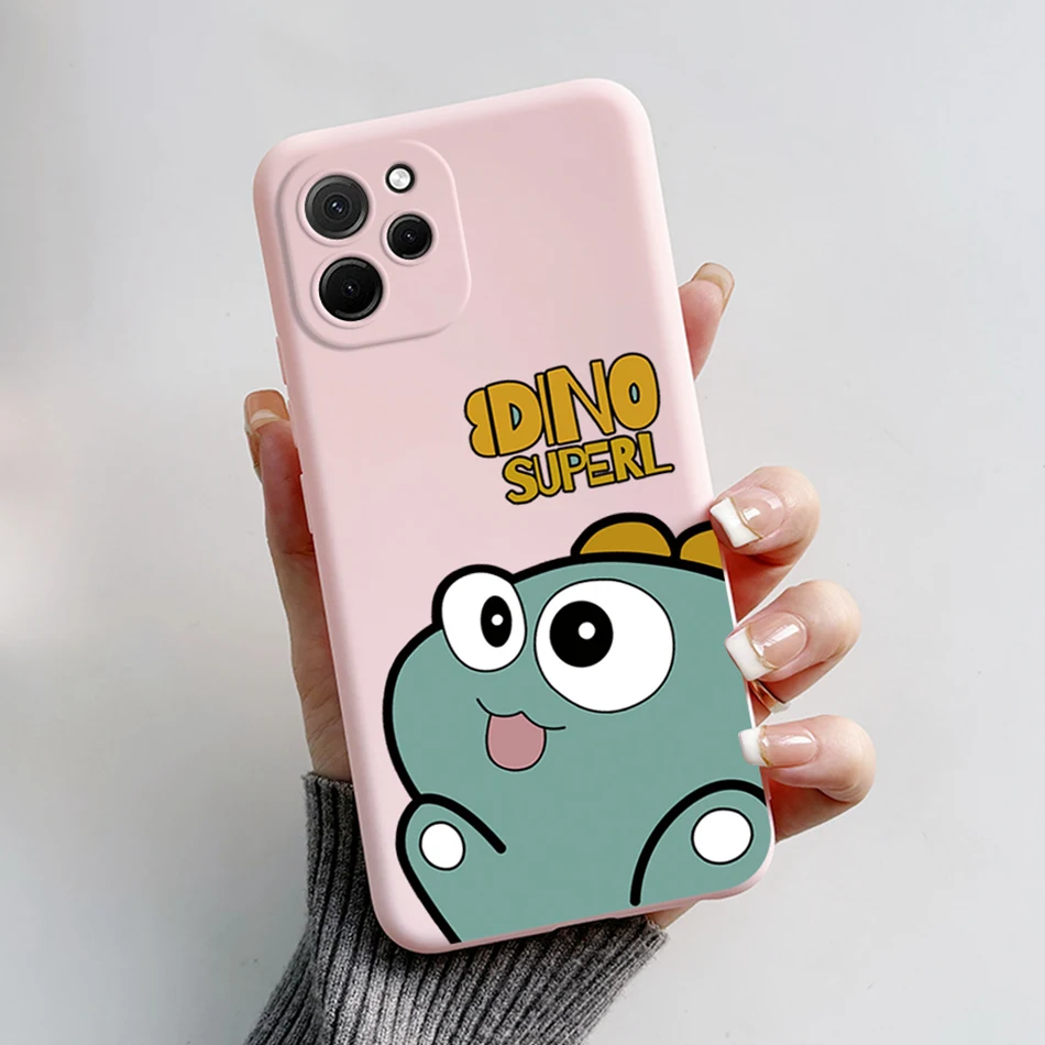 Cute Bear Cartoon Frog Shockproof Back Cover
