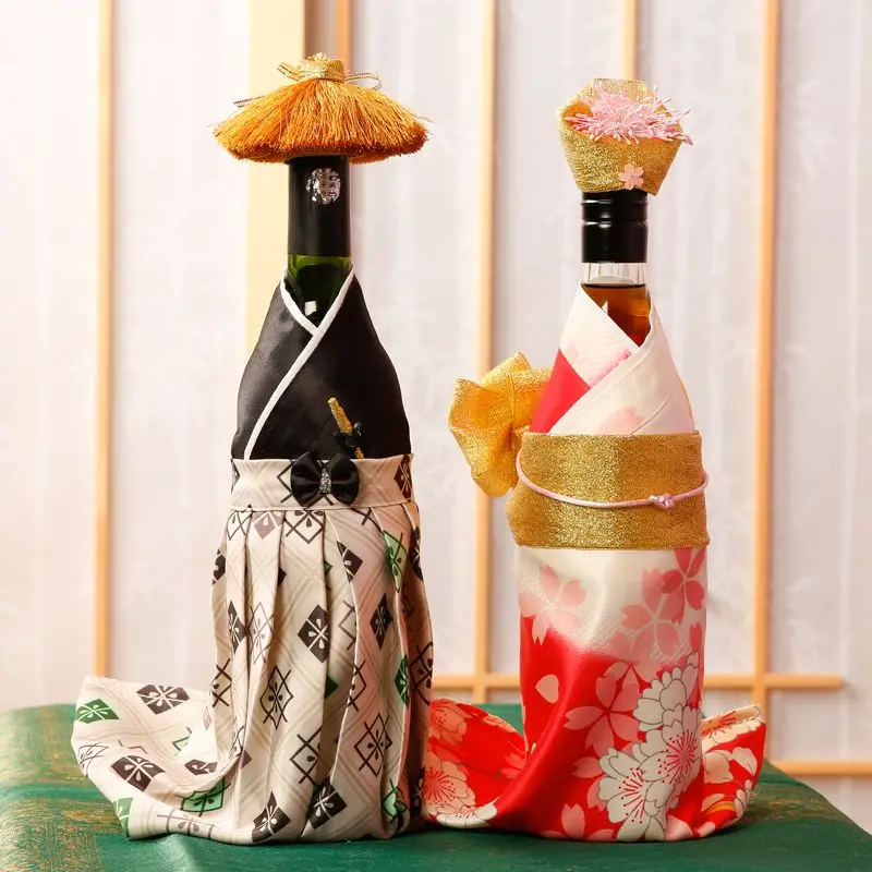 Fundas Navideñas Para Botellas De Vino, Decoración De Botell | Cuotas