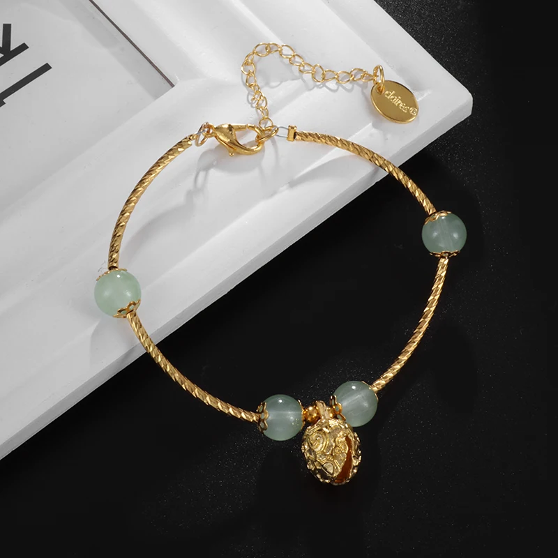 Elegante Lega Più Braccialetto Di Vermiculite Accessori Per Abiti Da Banchetto Da Donna Regalo Di Gioielli Con Ciondoli