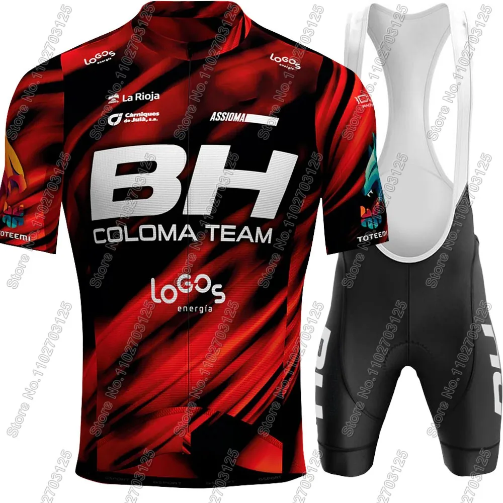 Maillot BH Coloma Team Cycling Jersey Set Mens Short Sleeve Red Clothing Road Bike Shirts Suit Bicycle Bib Shorts MTB Wear cycling jersey,cycling shirt,cycling suit,cycling jersey set