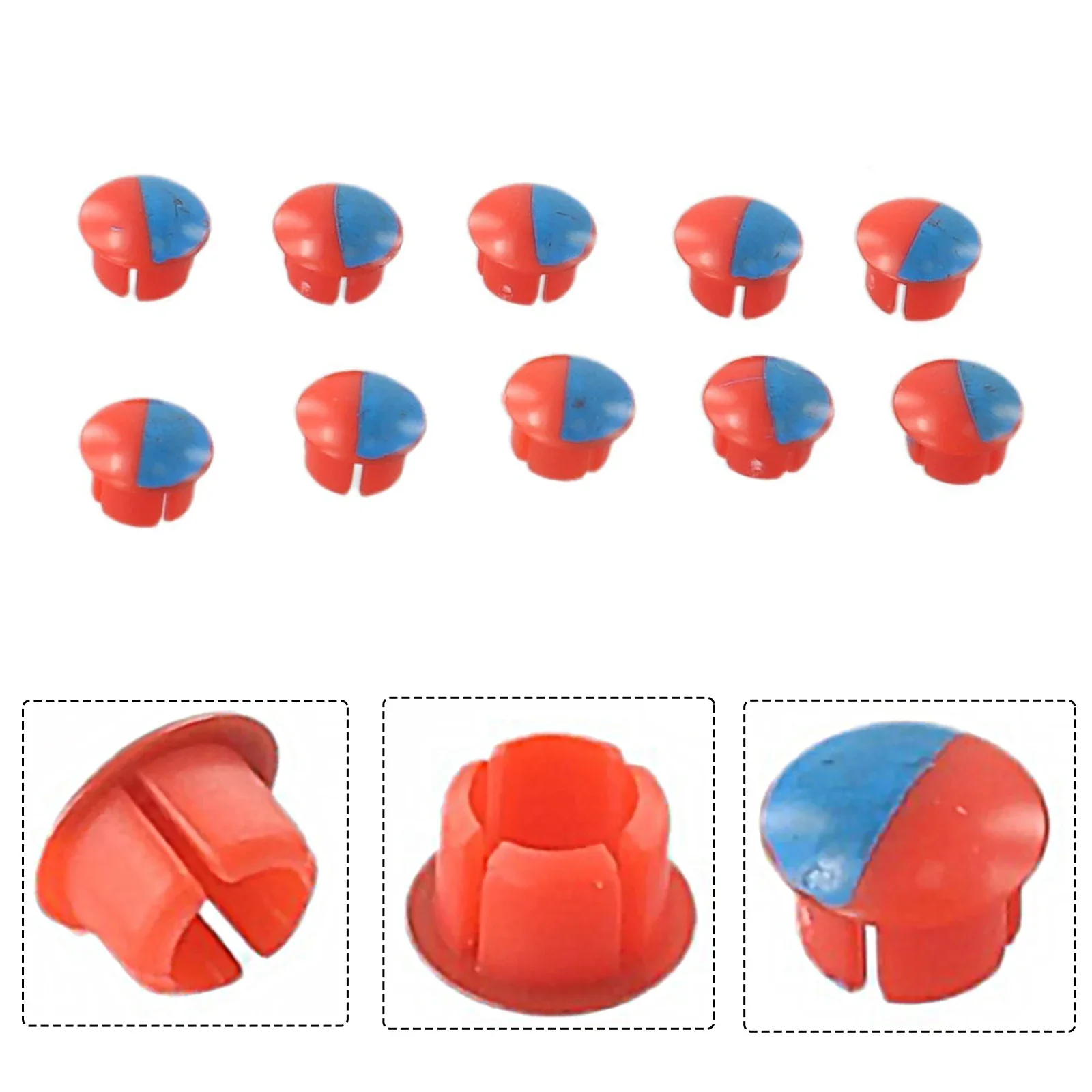 Water Sign Plastic Faucet Handle For 7mm For Kitchen Hot And Cold 8.75*6.8*5.85mm
