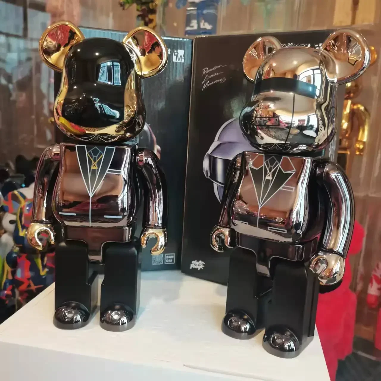 激レアBearbrick Daftpank 400% Discovery Ver