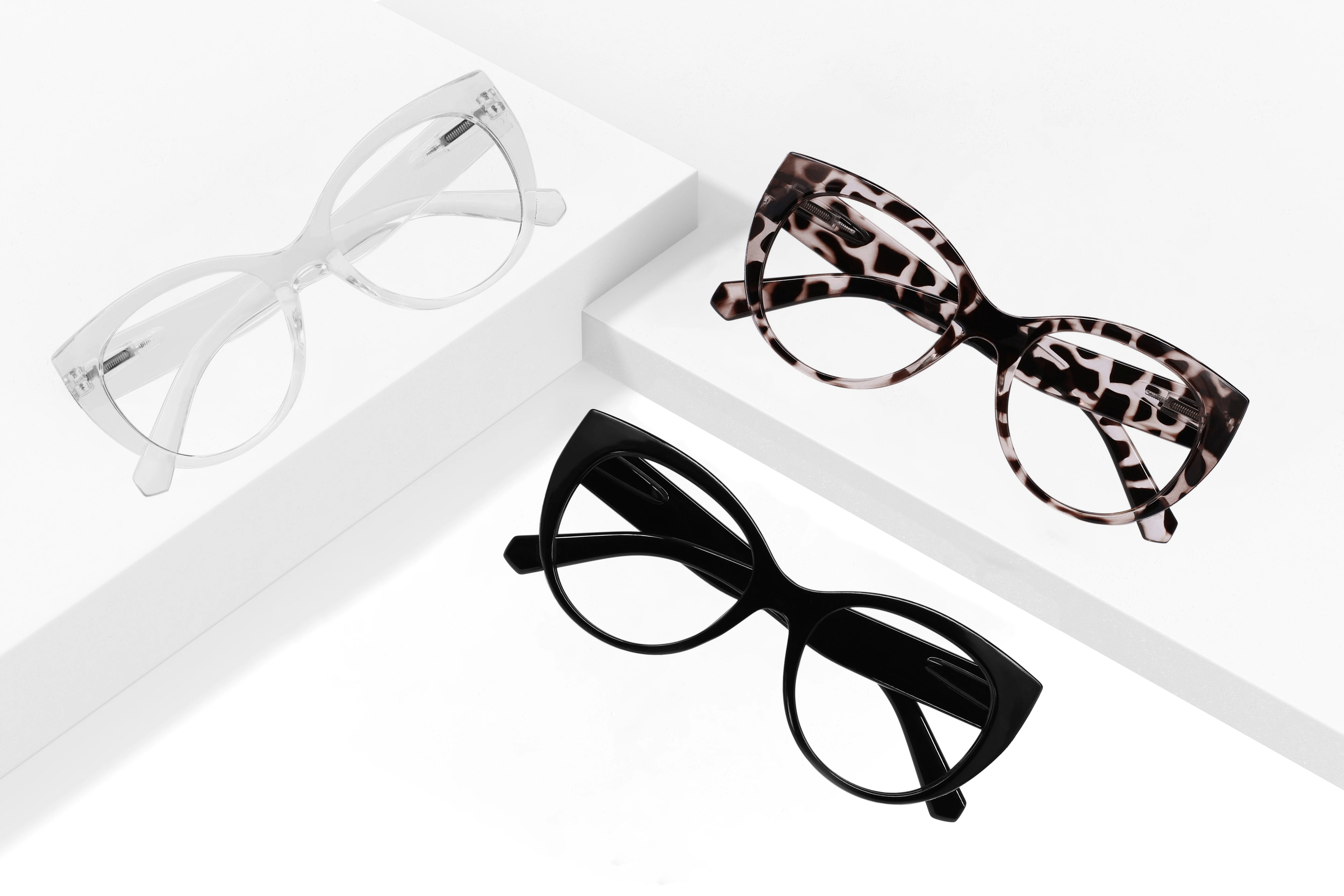 Cat Eye Occhiali Da Lettura Firmati OCCI CHIARI Eleganti Occhiali