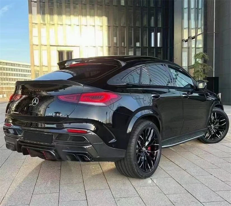 Real Carbon Fiber Spoiler For Mercedes Benz GLE Coupe W167 GLE350 450 53 63S 2020-2023 High Quality REAR WING TRUNK LIP SPOILERS - - Racext 39