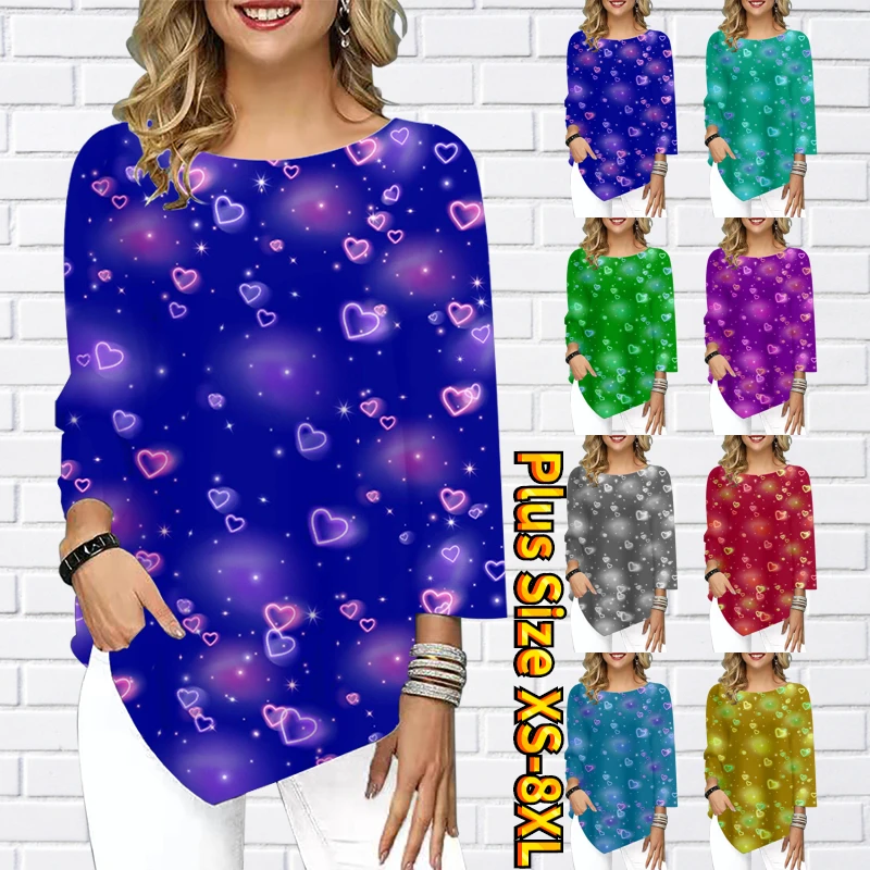 

Женские пуловеры с круглым вырезом, свободные винтажные топы с рукавом 2023, повседневная женская одежда с асимметричным подолом, футболка 3/4, лето 2023