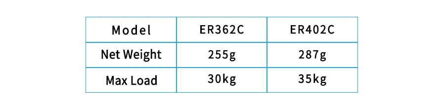 ER362C/ER402C Mid-Column Extension Pole Universal 10 Layers Carbon Fiber Tripod