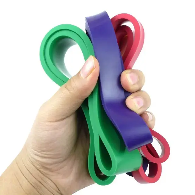 1pcs Fitness Equipment Resistance Bands Workout Gym Pilates Pull up Elastic Bands Rubber Indoor Strength Training Loop 3