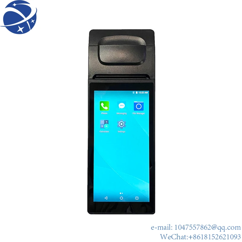 

YunYi6 Inches Big Screen Pos Device With Receipt Printer Android Pda Handheld Terminal Portable System Brushless electric