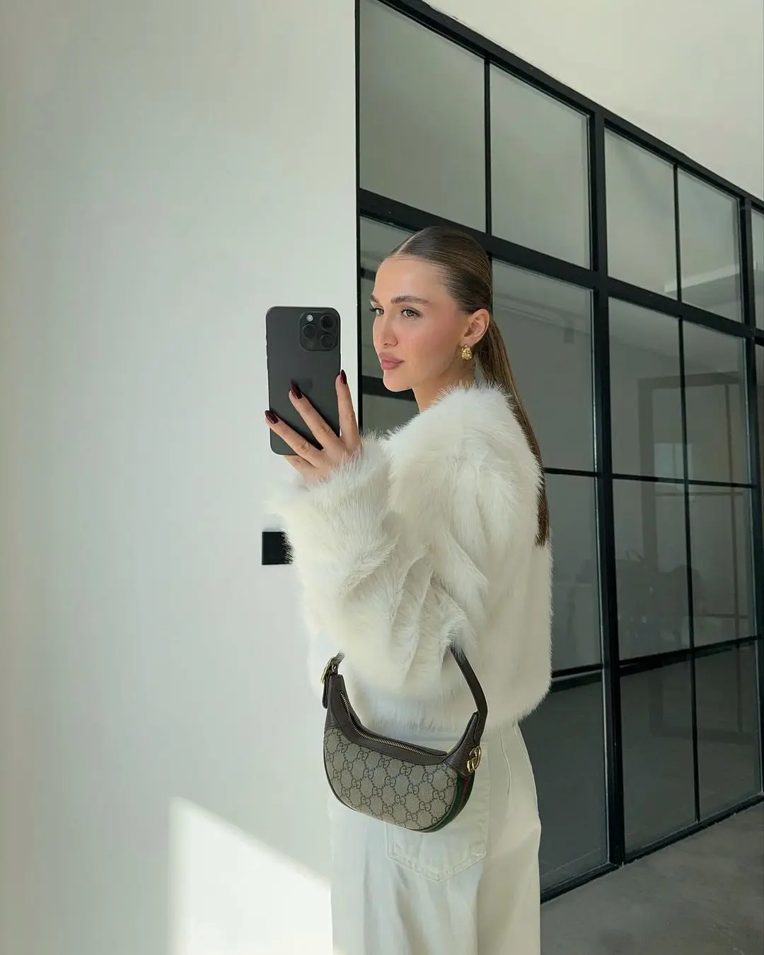 Suéter de lujo de gran tamaño para mujer, ropa de calle holgada de manga larga y cintura alta, chaquetas de invierno para mujer, nuevo