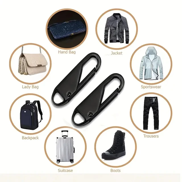 강력한 오래 지속되는 지퍼 슬라이더